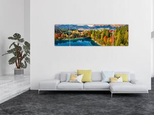 Obraz - Jezioro Urisee, Austria (170x50 cm)