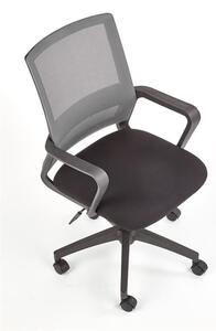 Fotel biurowy MAURO czarny/szary