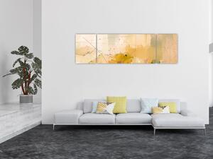 Obraz - Abstrakcja, obraz olejny (170x50 cm)