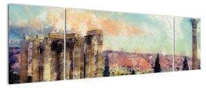 Obraz - Akropol, Ateny, Grecja (170x50 cm)