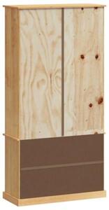 Biblioteczka vigo, 85x35x170 cm, lite drewno sosnowe