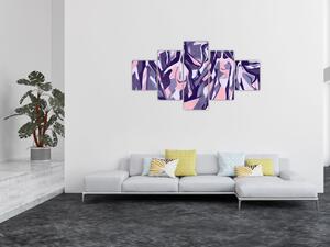 Obraz - Abstrakcyjne kobiety (125x70 cm)