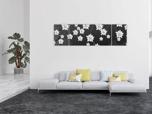 Obraz - Kwiaty na gałęziach (170x50 cm)