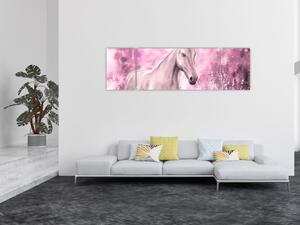 Obraz - Malowany koń (170x50 cm)
