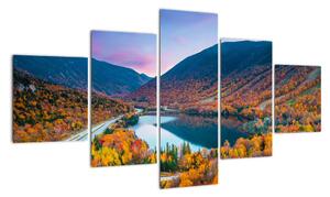 Obraz - White Mountain, New Hampshire, USA (125x70 cm)