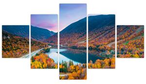 Obraz - White Mountain, New Hampshire, USA (125x70 cm)