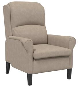 Fotel ciemnoszary 76 x 94 x 102 cm mikrofibra