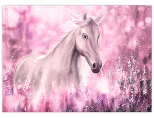 Obraz - Malowany koń (70x50 cm)
