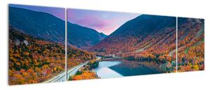 Obraz - White Mountain, New Hampshire, USA (170x50 cm)