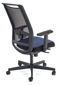 Fotel biurowy GULIETTA czarny/niebieski