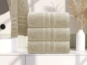 Klasyczny ręcznik kremowy