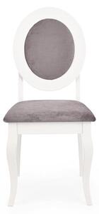 Krzesło BAROCK białe/szare