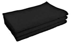 Ręcznik Classic czarny 30x30 cm