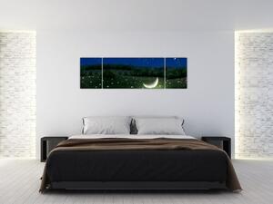 Obraz - Spadające niebo (170x50 cm)