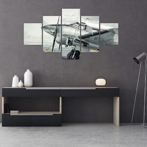 Obraz - Samolot (125x70 cm)