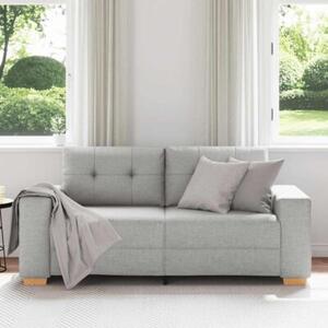 Sofa dwuosobowa, szara chmurowy, 180x77x82 cm, tkanina