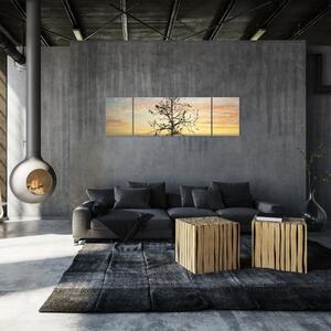 Obraz - Drzewo na pustyni (170x50 cm)