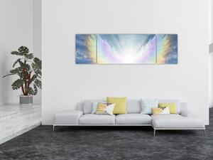 Obraz - Anielska aura (170x50 cm)