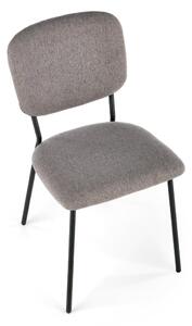 Krzesło K424 szare/czarne