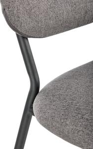 Krzesło K424 szare/czarne