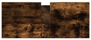 Szafka łazienkowa, przydymiony dąb, 80x33x60 cm