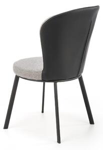 Krzesło K447 szare/czarne