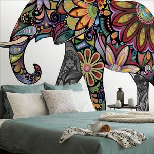 Samoprzylepna tapeta słoń pełen harmonii