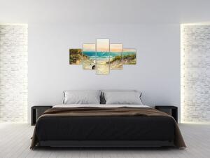 Obraz - Piaszczysta plaża (125x70 cm)