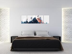 Obraz - Abstrakcyjna góra (170x50 cm)