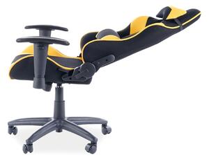 Fotel gamingowy VIPER KID czarny/żółty