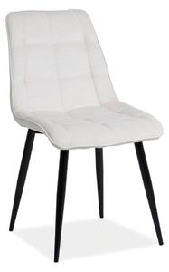 Krzesło tapicerowane CHIC SZTRUKS kremowe
