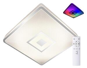 Top Light Top Light - LED RGB Plafon ściemnialny LED/24W/230V kwadratowy + pilot TP1722