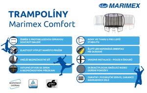 MARIMEX Trampolina Comfort 366 cm 2021
