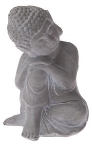 Figurka betonowa Buddha, 16 x 11 cm