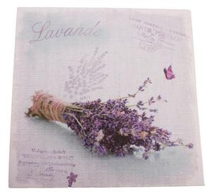 Obraz na płótnie Lavender letter, 28 x 28 cm