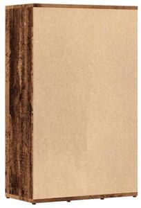 Szafka na książki, stare drewno, 50x25x80 cm
