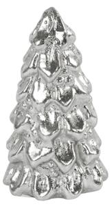 Świąteczna dekoracja choinka SILVER SPARK 7,5 cm, srebrny