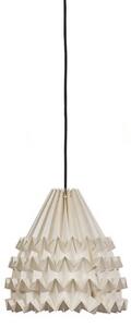 Wisząca lampa ORIGAMI papierowa 26 cm, kremowa