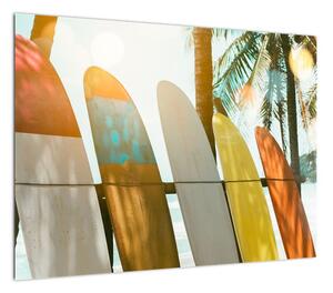 Obraz - Deski surfingowe (70x50 cm)