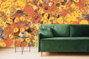 Tapeta abstrakcja inspirowana G. Klimtem