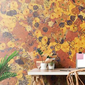 Tapeta abstrakcja inspirowana G. Klimtem