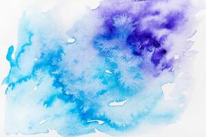Tapeta niebiesko-fioletowa sztuka abstrakcyjna