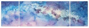 Obraz - Droga Mleczna, akwarela (170x50 cm)