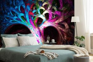Samoprzylepna tapeta tajemnicze abstrakcyjne drzewo