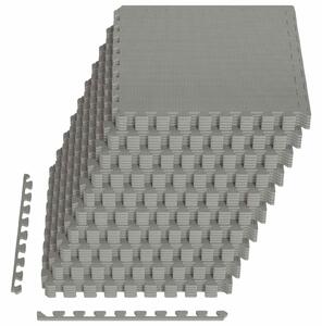 Mata podłogowa 50 pcs Szary 18 m² Pianka EVA