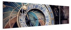 Obraz - Praski zegar astronomiczny, Praga (170x50 cm)