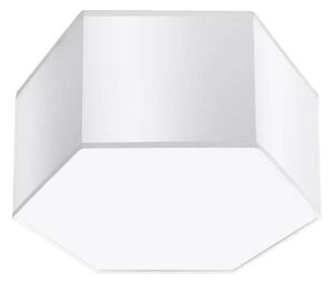 Biały minimalistyczny plafon 15,5 cm - S749-Kalma