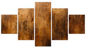 Obraz - Detal drewna (125x70 cm)