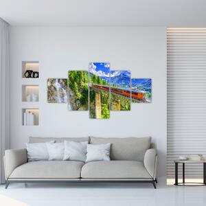 Obraz - Matterhorn, Zermatt, Wallis, Szwajcaria (125x70 cm)