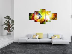 Obraz - Kosmiczny motyl (125x70 cm)